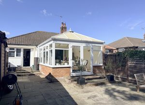 REAR OF CONSERVATORY- click for photo gallery